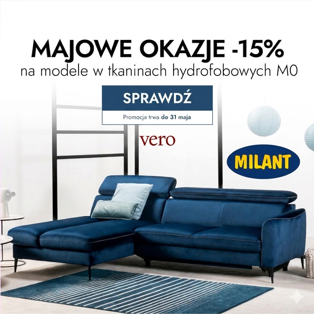 NAROŻNIKI, SOFY I FOTELE z VERO -15% TANIEJ :)
